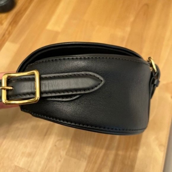 Louis Vuitton Authentic Tambourin Black Crossbody Bag Smooth Calf Leather - Picture 7 of 12